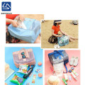 dry and wet separation Beach bag ,waterproof large capacity bathing bathrobe bag ,seaside swimming storage bag